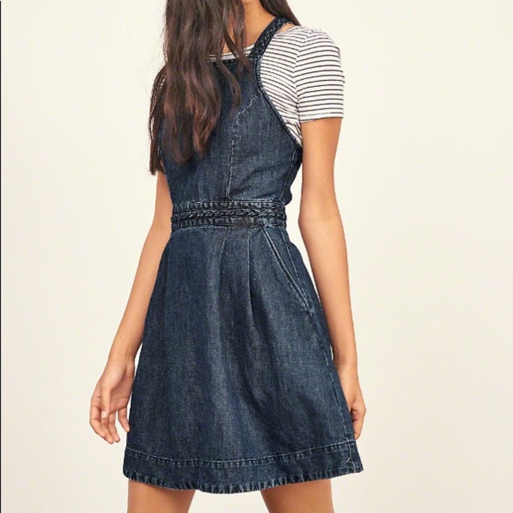 Abercrombie & Fitch Denim Skater Dress Size 0